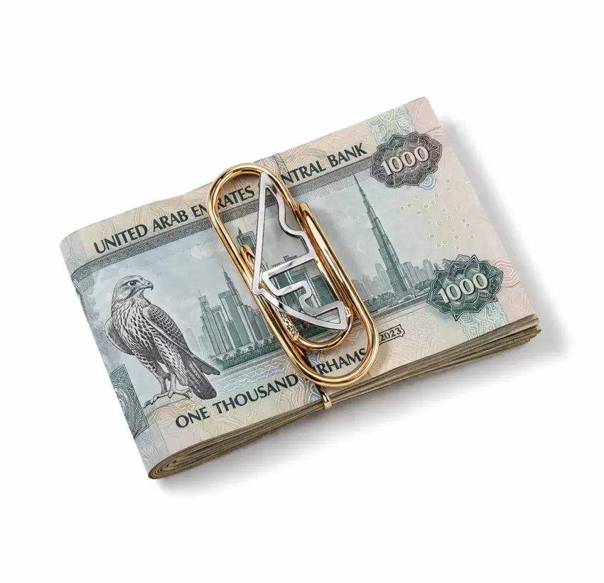 Fermasoldi Motorsport personalizzabile in oro 18kt con circuito di Abu Dhabi  