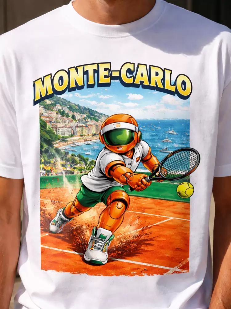 T-shirt CIRCUITI Monte Carlo Orange Smash  