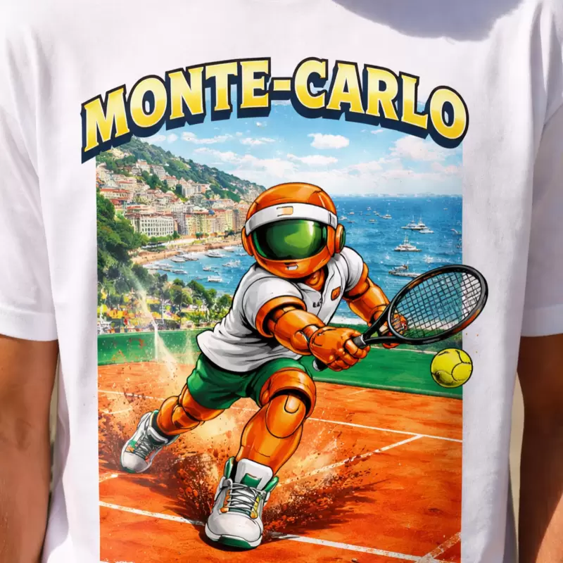 T-shirt CIRCUITI Monte Carlo Orange Smash