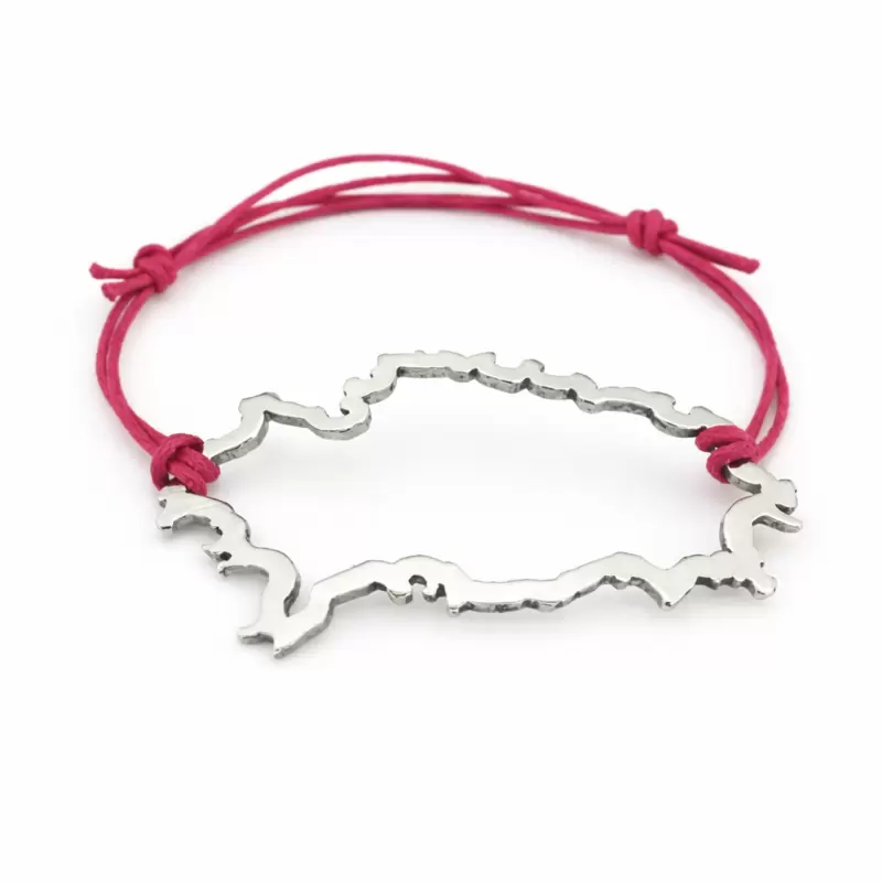 Bracciale Silhouette Isola di Ibiza in Acciaio