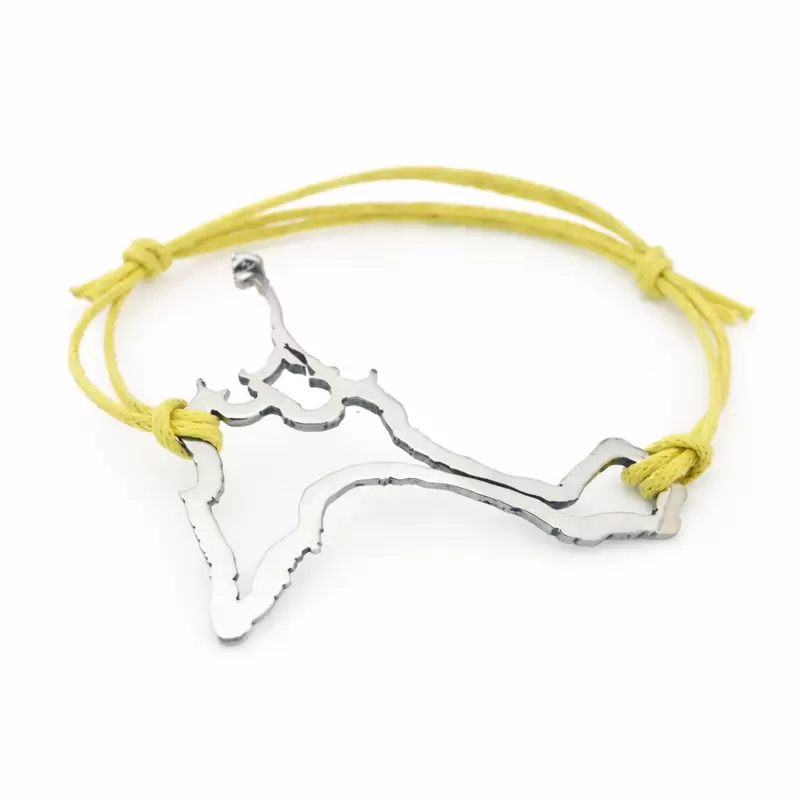 Bracciale Silhouette Isola di Formentera in Acciaio
