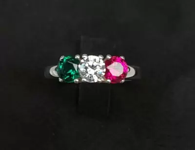 Anello Trilogy  Forza Italia  in argento 925 