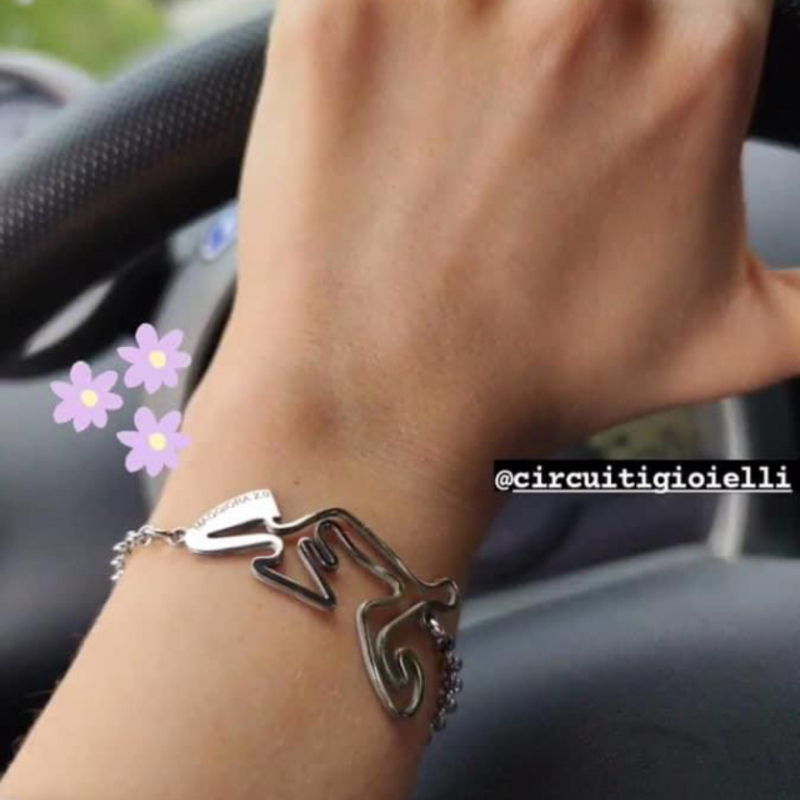 Stainless Steel Maggiora circuit Bracelet