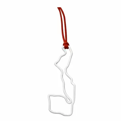 GIOIELLI DA COLLEZIONE:Ciondolo Circuito di Assen 2005 in acciaio 