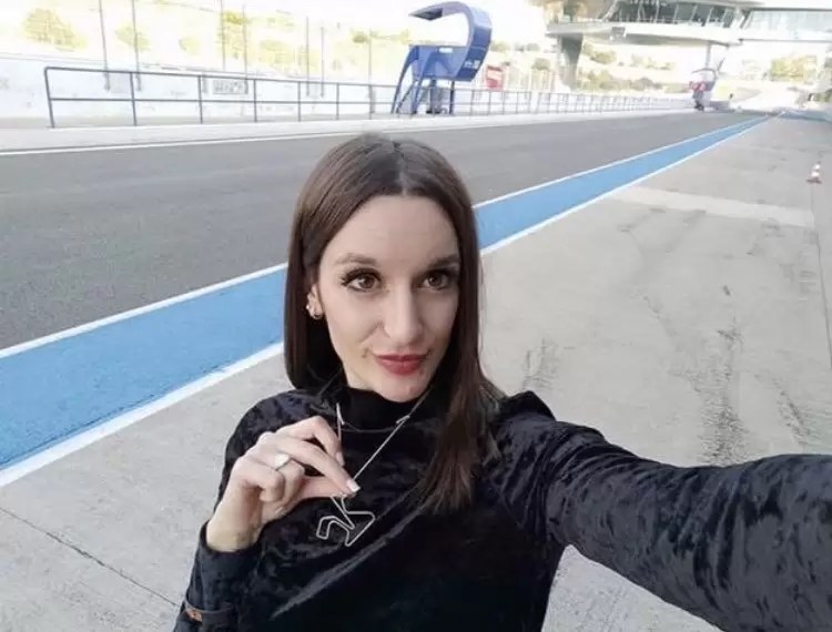 Ciondolo Circuito di Jerez in acciaio grandezza 50mm  