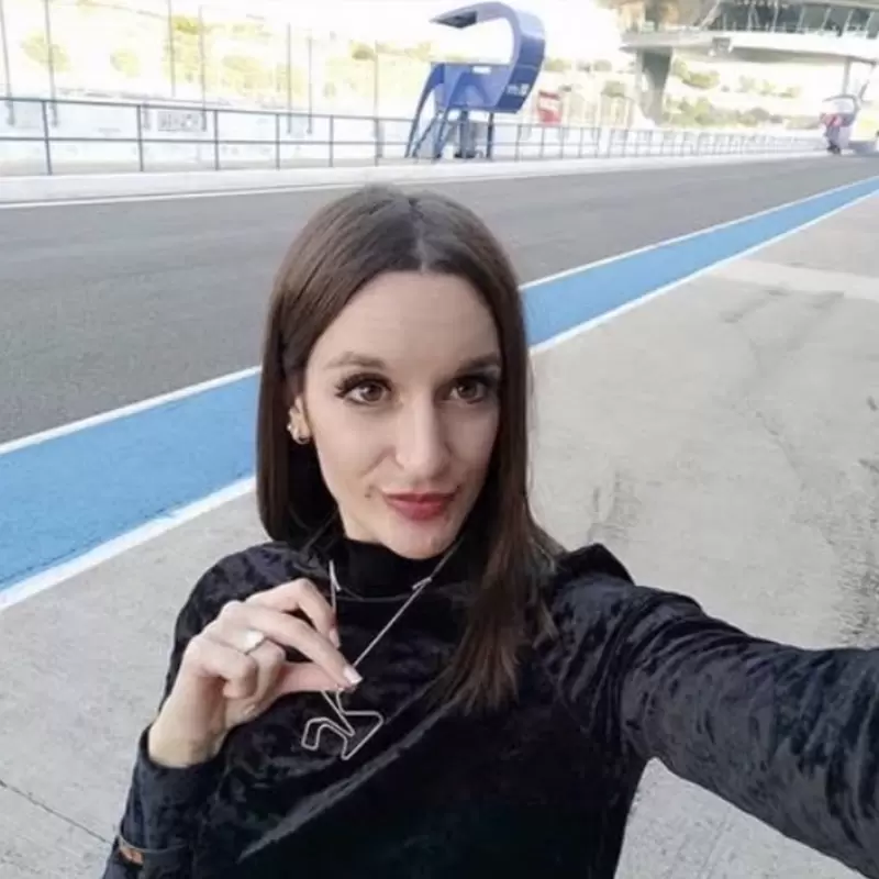 Colgante Jerez Circuit en acero, tama&ntilde;o 50mm