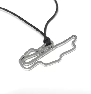  Ciondolo Mugello 50 mm in Acciaio Inox con Diamante alla Partenza 