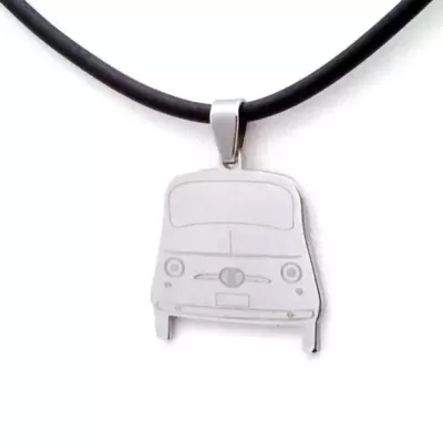 Ciondolo Fiat 500 in Acciaio 