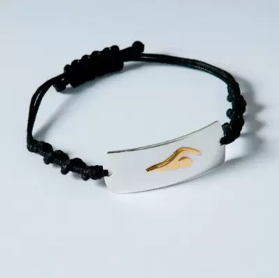 Bracciale per Nuotatori in Argento 925 